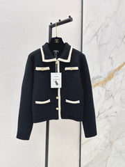Collared Knit Cardigan