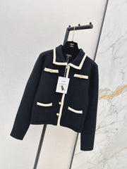 Collared Knit Cardigan
