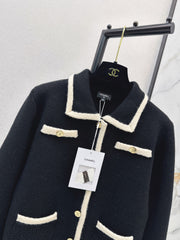 Collared Knit Cardigan