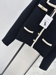 Collared Knit Cardigan