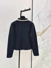 Collared Knit Cardigan