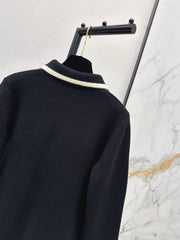 Collared Knit Cardigan