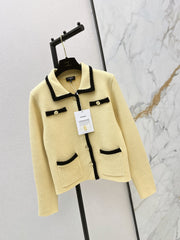 Collared Knit Cardigan