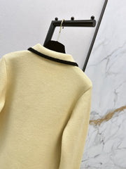Collared Knit Cardigan