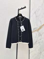 Collared Knit Cardigan
