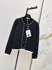 Collared Knit Cardigan