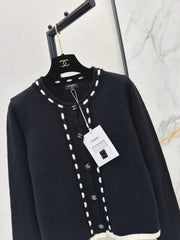 Collared Knit Cardigan
