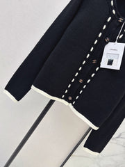 Collared Knit Cardigan