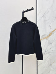 Collared Knit Cardigan