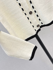 Collared Knit Cardigan