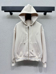 Casual Hooded Sweatshirt Set