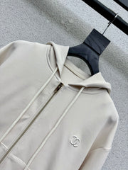 Casual Hooded Sweatshirt Set