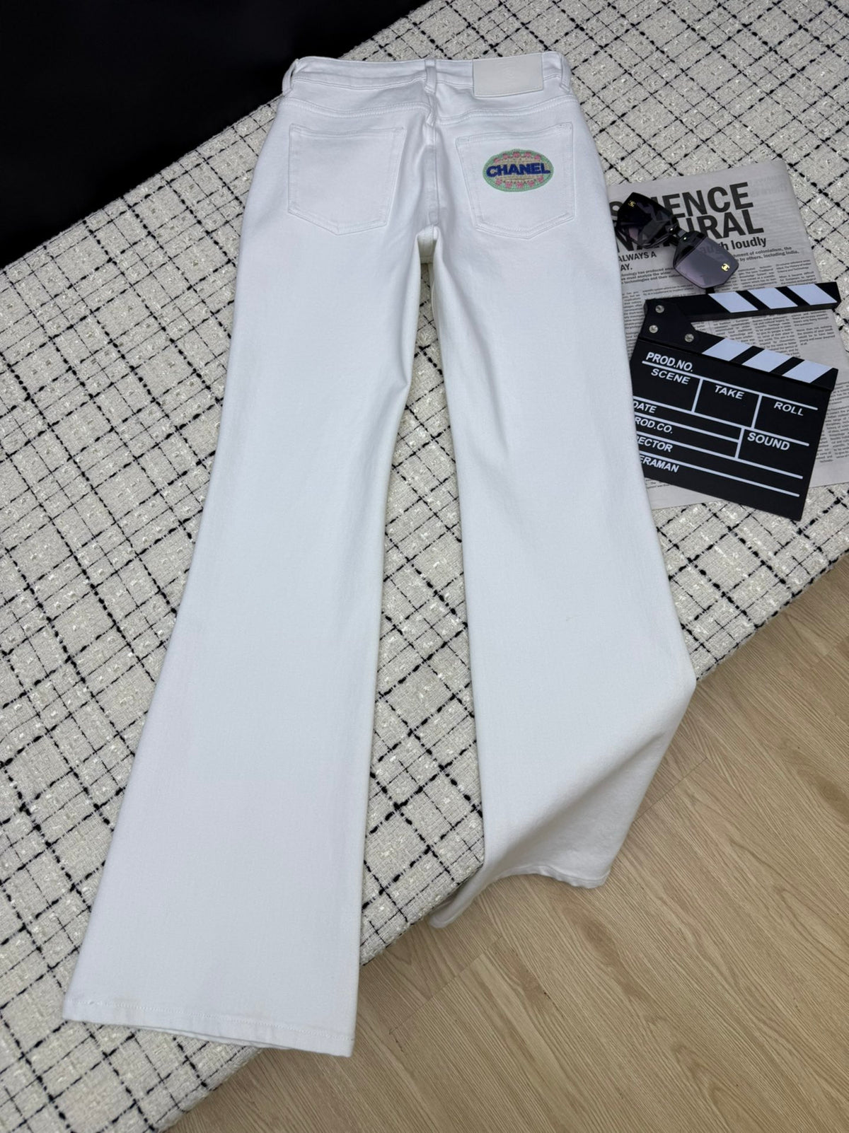 Micro-flare jeans