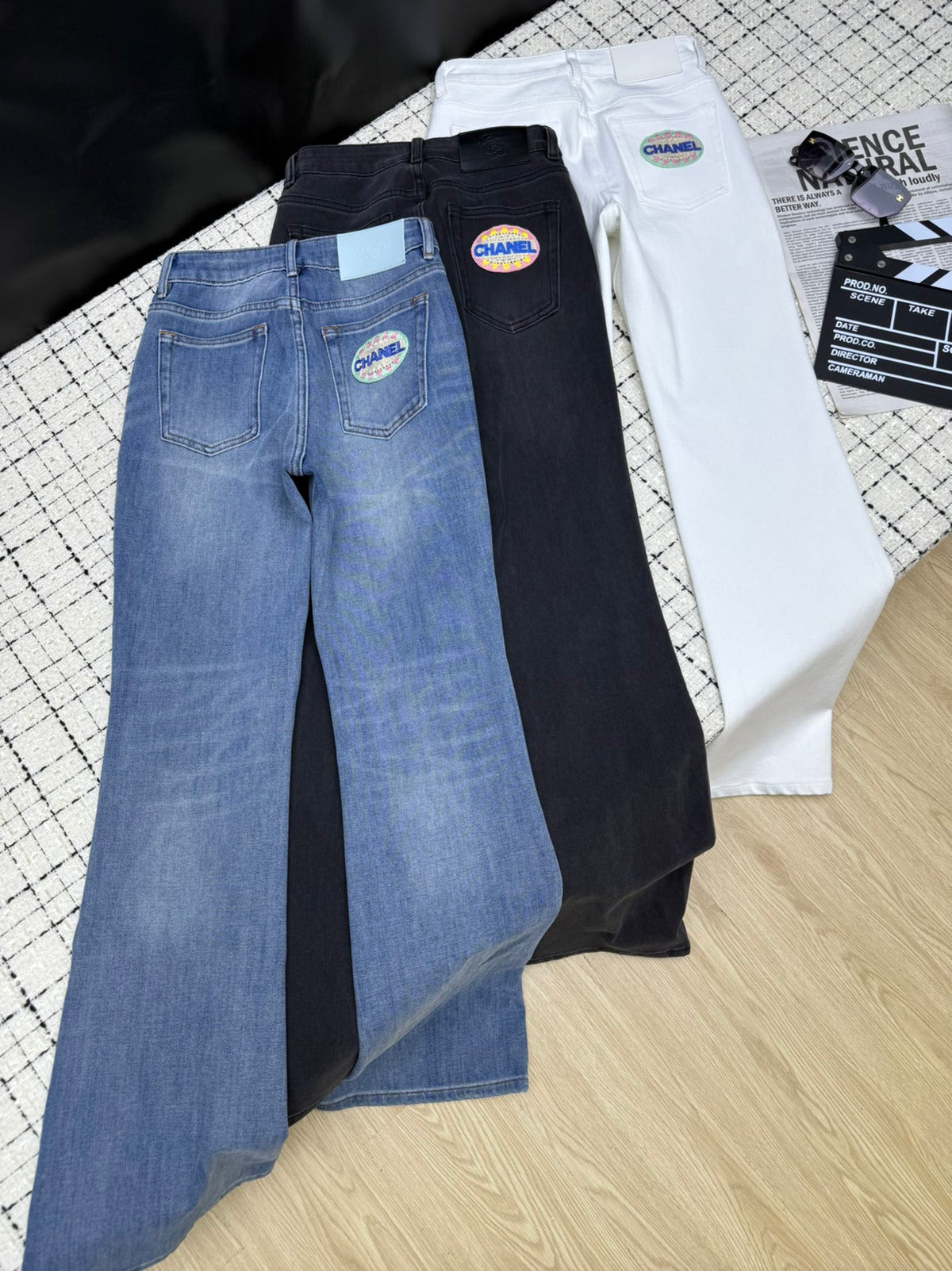 Micro-flare jeans