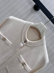 Collared Knit Cardigan