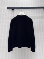 Collared Knit Cardigan