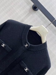 Collared Knit Cardigan