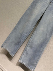 Straight-Leg Wide-Leg Jeans