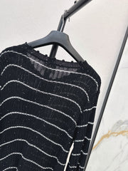 Classic Crew-Neck Knit Cardigan