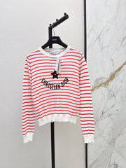 Classic Crew-Neck Knit Top