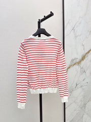 Classic Crew-Neck Knit Top
