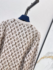 Classic Logo Crew-Neck Cardigan