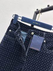 Monogram Velvet Trousers