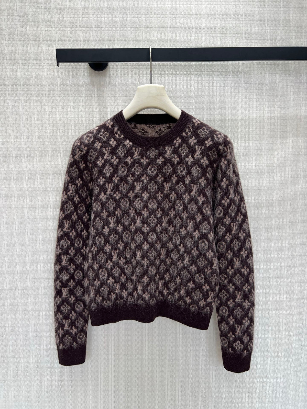 Vintage-Style Knit Cardigan