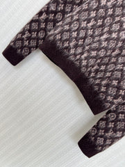 Vintage-Style Knit Cardigan