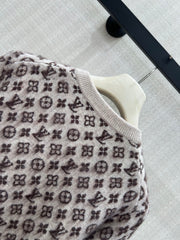 Vintage-Style Knit Cardigan
