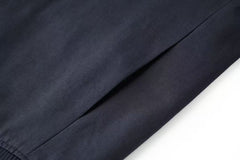 Dark blue simple jacket