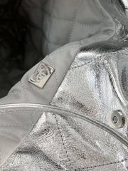 silver bag