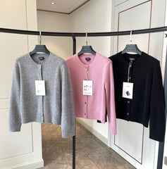 Lock Round neck cardigan