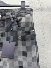 Checkerboard Mosaic Jeans