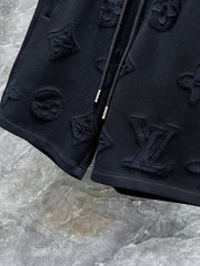 Patchwork casual shorts