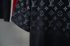 Presbyopia gradient short-sleeved T-shirt