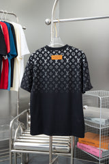 Presbyopia gradient short-sleeved T-shirt