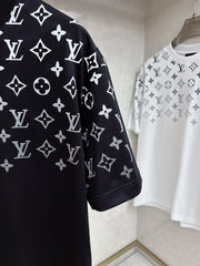 Short-sleeved crew neck T-shirt