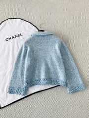 Black floral patchwork lace cardigan