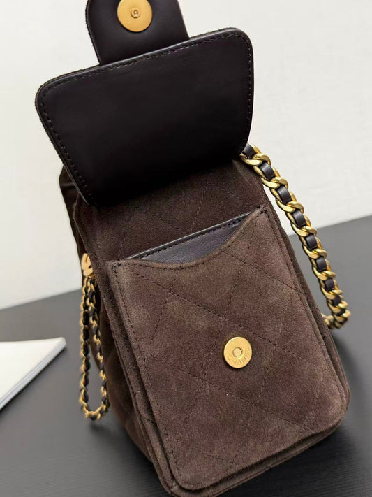 Mini Bucket Bag with Drawstring