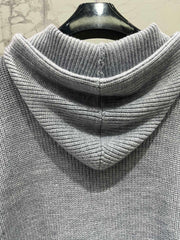 Hooded Knit Sweater