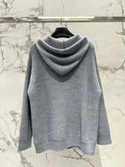 Hooded Knit Sweater