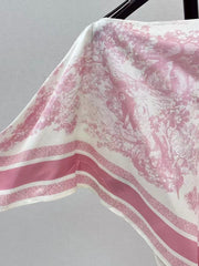 Silk cape/shawl cover-up