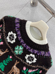 Reindeer and Christmas Tree Sweater