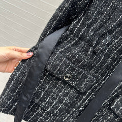 Retro-style courtly coat