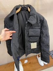 Embroidered Tech Cotton Jacket