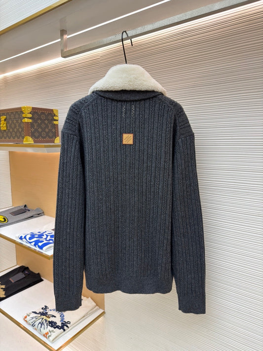 Cashmere &amp; Wool Zippered Waistband