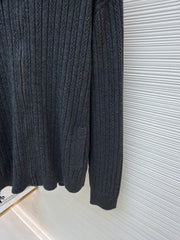 Cashmere &amp; Wool Zippered Waistband