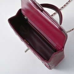 CF Wine Red Handle Bag
