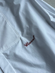 Mid-length patchwork shirt